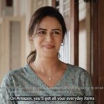 Mona Singh Instagram - Aaaj Amazon se kya Khareeda?? #shoppingonline @amazondotin Casting by @gayathrismitha @insaights_casting @caffeine.films Director @aarati__desai