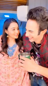 Munira Kudrati Instagram - “Ahhhh!!” 😂😂..
.
.
.
.
.
.
.
.
.
.
.
#instagram #instagood #reels #funny #romantic #instalike #bhagyalakshmi #shayush #❤️ #explorepage✨ #explore #couples #cute #reelsindia