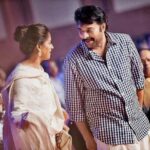 Nadhiya Instagram - Happy birthday to the unparalleled artist and a wonderful co-star ... Wishing you peace, love, happiness and a blessed year ahead Mammooka...🎂💐😊🎈🎉 @mammootty #HappyBirthday Photo credits: @nek_photos