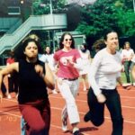 Nadhiya Instagram - Sports has always been an integral part of my life - such fun bringing that spirit back for my children’s school sports day. And as you can see, am not very competitive 😜😅🏃🏻‍♀️ #NationalSportsDay
