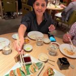 Nadhiya Instagram - Was indeed a delight to see so many fellow malayalees working at one of my favorite restaurants in London.. 🍱🍣 #zuma #londonfood #londonrestaurants