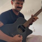 Nakul Instagram - Rusty with my guitar. Back after a short break ! Tuning for next song. Drop in your suggestions Fam ! 🥰 P.S Hear ma boiiii Amore in the BG tapping with his water bottle 😄 #guitarlife