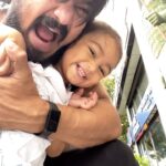 Nakul Instagram - Missed my baby girl and saw her after one whole week ! It obviously calls for a hug & kiss attack from Pappa ! This smile is all I live for ! 🌈 #myakira #khulbeetails #khulbaebee #khulbee