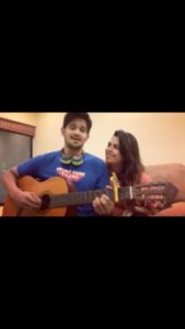 Nakul Instagram - Crazy few weeks and seeing a throwback of this jamming session we did 3 years back is giving me the feels. Got to get the time AND energy to do this again @actornakkhul 🥹🥹🥹

#nakkhulsrubee #khulbee #khulbeetails #kadhalsadugudu #arrahman
