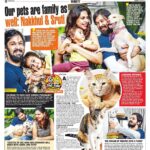 Nakul Instagram - Late post but Thankyou @chennaitimestoi & @sruthiganapathyraman for writing this wonderful piece on our babies :) #khulbee #khulbeetails #nakkhulsrubee #myakira #petsofinstagram #petsarefamily