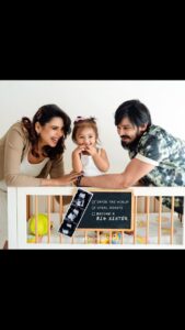 Nakul Instagram - On our 6th wedding Anniversary, we are super excited to share this news with you all Fam ! 💜💜

Can’t Thankyou enough for this amazing Photoshoot @mommyshotsbyamrita 🌈

MUAH @salomirdiamond @raisedbrowsbybhavani 💙

Stylist @anushaa13 💜
Asst Stylist @_amrutha_ram_ 

Creatives - @vanathi_jayalakshmi 🤗

Last but not the least @danushbhaskar for putting together & editing this memorable milestone video 🥺💙

#khulbee #khulbeetails #khulbaebee #pregnancyannouncement #bigsis #nakkhulsrubee