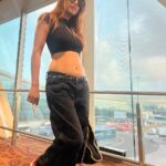Nia Sharma Instagram - The maximum effort I can put in for an early morning flight is ‘Put glares On’