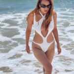 Nia Sharma Instagram - Like Roasted Burnt Garlic… #martinisandsunnies #malibucalifornia Malibu Beach, CA
