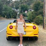 Nia Sharma Instagram - Driving around The Hollywood walk of fame.. to the Hills… Walked so long can’t feel the spine😉💯 #hollywoodboulevard Hollywood Boulevard