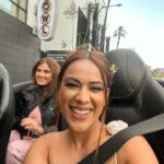 Nia Sharma Instagram - Driving around The Hollywood walk of fame.. to the Hills… Walked so long can’t feel the spine😉💯 #hollywoodboulevard Hollywood Boulevard