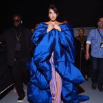 Nora Fatehi Instagram - You know that I'm gon' be extra 💙💙 Gown @jean.pierre.khoury Jewellery @mozaati Clutch @louboutinworld @aasthasharma @marianna_mukuchyan @amitthakur_hair @gehnadholakia 📷 @dirkalexanderphotography