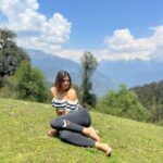 Pranati Rai Prakash Instagram – Beautiful views come after tough climbs…earned every photograph and the Maggie! 🌲⛰️🕊️🍜❤️