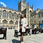 Pujita Ponnada Instagram - Exploring this beautiful historic city 🇬🇧 🏰 #pujitaponnada #ukdiaries #bath #exploringuk Bath, Somerset, England