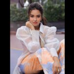 Pujita Ponnada Instagram - Wanna play? 🏀 Shoutout to my amazing team: Clicked by @vclicksphactoryofficial Outfit @thevoguenaari Styling @salonij676 Makeup @aayushisinhamakeup Hairstylist @gadwalmounika #pujitaponnada #actor