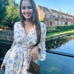 Pujita Ponnada Instagram - Beautiful Canterbury 🏰🌳⛵️ Happy weekend y’all ❤️ #pujitaponnada #exploringuk #canterbury #ukdiaries Canterbury,UK