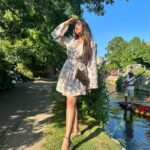 Pujita Ponnada Instagram - Beautiful Canterbury 🏰🌳⛵️ Happy weekend y’all ❤️ #pujitaponnada #exploringuk #canterbury #ukdiaries Canterbury,UK
