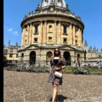 Pujita Ponnada Instagram - A bright sunny day in Oxford 🇬🇧☀️🧡 #pujitaponnada #ukdiaries #oxford #exploringuk Oxford, England - UK