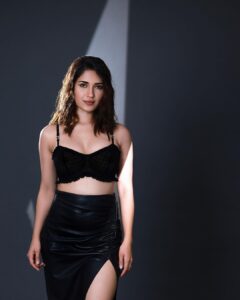 Ruhani Sharma Instagram - 🖤
.
.
.
.
📸 @pranav.foto 
MUA @makeuphairbyrahul