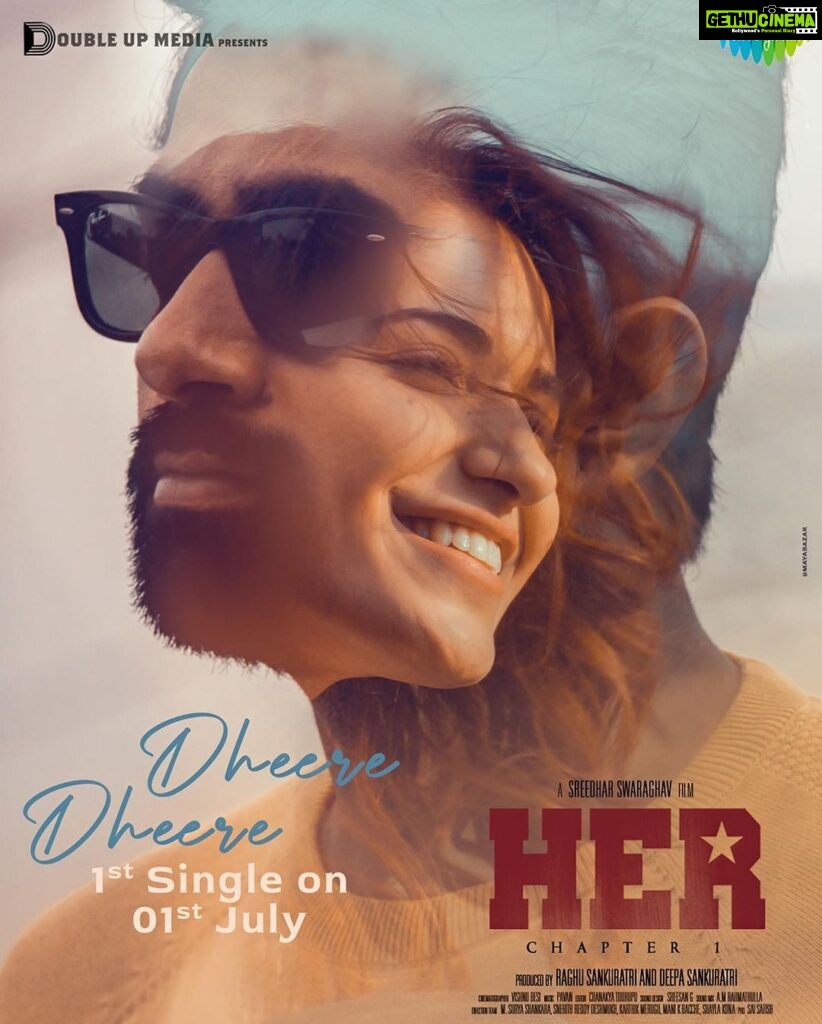 Ruhani Sharma Instagram - 1st single from #HER Coming Out on July 1st . . . . . #dheeredheere @sreedhaar @vikas_vasishta @onelifeitis @jeevankumar.a @vinodvarma_29 @abhignya9 @therealravivarma @vishnubesi @chanakyart   @veenaghantasala @raghusankuratri @deepasankuratri @poojakandimalla @sureshproductions #SanjaySwaroop #Raviprakash @pro_saisatish