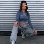 Ruhi Singh Instagram - Ice in my veins? Nah more like heart of steel @nicoleschwarze New York City