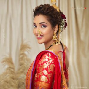 Rupali Bhosale Instagram - I am a spark from the infinite.

~ RuMi ~ 

Makeup @mhatresameer60 
Hair @ruksar__99 
Clicked by @vishalbhoslephotography 

.
.
.
.
.
#LifeIsBeautiful #FeelLife #InstaGood #PositiveVibes #Rumi #InstaPic #WednesdayVibes #WednesdayMood #Rupalibhosle #RockingRupali #RupaliWinningHearts #KeepLoving #AaiKutheKayKarte #Sanjana🧿
