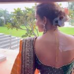 Rupali Bhosale Instagram - "My soul is from elsewhere, I'm sure of that, and I intend to end up there." ~ RuMi ~ Jewellery by @jizajewellerystudio MUA @vrushalimakeupstudio_academy Outfit by @gaurit077 Photography by @gauravk6677 Saree draping by @glow_more_by_snehal Location @aisshwaryabanquethall . . . . . . #LifeIsBeautiful #PhotoShoot #Traditional #ThursdayVibes #ThursdayMood #Rupalibhosle #InstaPic #SareeLove #RockingRupali #RupaliWinningHearts #KeepLoving #AaiKutheKayKarte #Sanjana🧿