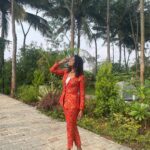 Sangeetha Sringeri Instagram - Thank you so much @laxmikrishnaofficial for this beautiful gift, i loved this co-ord!
