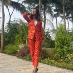 Sangeetha Sringeri Instagram - Thank you so much @laxmikrishnaofficial for this beautiful gift, i loved this co-ord!
