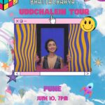 Sanjeeta Bhattacharya Instagram - SWIPE THRU! ➡️Delhi was so wholesome and now gearing up for an absolutely mad weekend with @prabhtojsingh for the #UDDCHALEINtour 🚀 These are a string of intimate, acoustic gigs where we talk, play and get to know each other 🌝 9th- Mumbai 10th- Pune 11th- Kochi 12th- Chennai Come through in numbers, loverssss and make this INSANE travel worth it 😂 We’re ending our journey with Hyderabad on 16th and Bangalore on 18th. All tickets on the link in my bioooo. Can’t wait to see y’all 💛