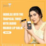 Sheena Bajaj Instagram – Get the mango twist with jadoo mango lipbalm #jadoo #mango #lipbalm