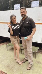 Sheena Bajaj Instagram - Day on on set #bestoflucknikki cast #vanshaj day 1 #swastikproductions @swastikproductions