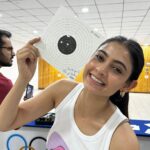Shivangi Khedkar Instagram - My first Rifle shooting experience Full video on @hipiofficialapp #rifleshpoting #hipikaromorekaro