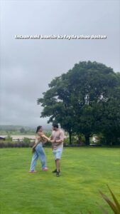 Shivani Jha Instagram - When you make your gf your bf 🦋
@leenesh_mattoo ❤️

#reels #explore #viral #couples #love #leevani #leeneshmattoo #shivanijha