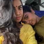 Shivathmika Rajashekar Instagram - Happy Birthday Akka Ji Garu🤍 Keep killing me with your unfunny jokes and painfully confusing fashion choices... You make my life verr nice♥️ Have a good day.. see ya in 25 minutes. Love you btw 👍🏽