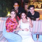 Shraddha Arya Instagram - Fakih’s Send-Off Dinner Last Night! I’m so thrilled for you @nzoomfakih , no doubt you’ll shine so brightly there (At Khatron Ke Khiladi)!! Remember , your wackiness is what makes you truly special.. so keep that alive and everyone will be compelled to fall in love with you just as I have ❤️. And to the NEW BOYS, Congratulations! You made it to our core group. 😂 #FantasticFour ❤️ #KBGang #KundaliBhagya #PreetaSrishti @roofberriesbandra Pr. @maverick.communication01