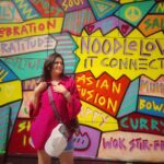 Smita Bansal Instagram - Brightening up my feed. #newyorkdiaries #travel #sohomurals #grafitti #art #pink #colour #soho
