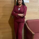 Suhasini Maniratnam Instagram - Suited booted for நீ பாதி நான் பாதி a brand new show. Thank you @zapelle_custom_clothing for all the lovely outfits.