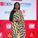 Suhasini Maniratnam Instagram - CII dakshin summit 2023. It was not just our clothes that were coordinated. The numerous panel the speakers experts all curated carefully in the past 6 months. Happy to see the success of the summit.
