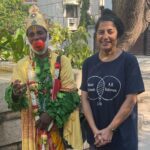 Suhasini Maniratnam Instagram - Mani and I both love the singing of shiv reddy who is a street singer. This morning I heard him saw him and requested bagyatha lakshmi bhaarmma. This is his version.