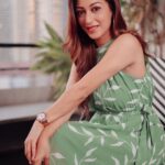 Sunayana Fozdar Instagram - Awaiting the Monsoon kinda energy☔️ Wearing @faballey