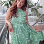 Sunayana Fozdar Instagram - Awaiting the Monsoon kinda energy☔️ Wearing @faballey