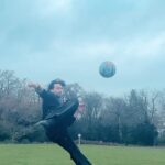 Tiger Shroff Instagram - I think im still a little ‘high’ from the match 🤷⚽️