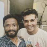 Vinay Rai Instagram - With the maestro @pandiraj_dir. #etherkumthuninthavan dubbing complete. Thank you for the memories. It’s been an incredible journey 🙏. Coming to theatres near you on Feb 4th 2022. #etherkumthuninthavan #dirpandiraj #surya #tamilcinema #dubing #actor #actorslife #director #newrelease #voice #villain #lovemyjob Le Magic Lantern Preview Theatre & Recording Studio