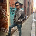 Vinay Rai Instagram - Blank walls are a shared canvas and we're all artists.- Carla H Krueger #actor #actorslife #vinayrai #australia #melbourne #tamilcinema #malayalamcinema #telegucinema #graffiti #travel Melbourne, Victoria, Australia