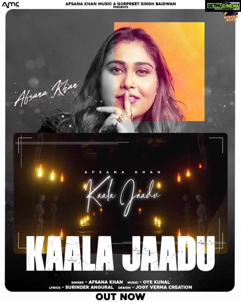 Afsana Khan Instagram - https://youtu.be/jFjx8yoXjdM “Today’s the day! ‘Kala Jaadu’ is now yours to feel and vibe with. 🎵🔥” Afsana Khan and Gurpreet Singh Baidwan are proudly presenting “Kala Jadu” Singer - @itsafsanakhan Music - @oyekunaal6 Lyrics - @surinderangural Present- @gurpreetbaidwan01 Digital - @amcdigitals_ For more updates plz follow and subscribe #AfsanaKhanMusic #AfsanaKhan #KalaJaddu #DebutSingle #AfsanaKhanMusic” Chandigarh, India
