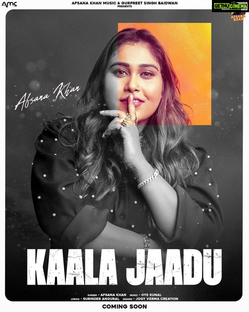 Afsana Khan Instagram - "A dream come true! 🌈 Proud to present 'Kala Jaddu', my debut song on my very own Label 'Afsana Khan Music'. My Latest upcoming songs will be on this label. 💫💃🦋 Afsana Khan and Gurpreet Singh Baidwan are proudly presenting “Kala Jadu” Singer - @itsafsanakhan Music - @oyekunaal6 Lyrics - @surinderangural Present- @gurpreetbaidwan01 Digital - @amcdigitals_ For more updates plz follow and subscribe #AfsanaKhanMusic #justiceforsidhumoosewala #AfsanaKhan #KalaJaddu #DebutSingle #AfsanaKhanMusic" Delhi, India