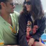 Aishwarya Sharma Bhatt Instagram - Tidinggg Tidinggg 😂 #aishwaryasharma #neilbhatt #funnyreels #trendingreels #reelitfeelit #meriaankhonmeinjhaankon