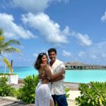 Aishwarya Sharma Bhatt Instagram - Finally the Honeymoon happened 😂😂😂 love you #maldives 🏝️🌊🐚🏖️ Thankyou @travelwithjourneylabel @velassarumaldives #VelassaruMaldives #LuxuryUndressed #SmallLuxuryHotels #JourneyLabel #TravelWithJourneyLabel #YouAreSpecial #ThinkHolidayThinkJourneyLabel #LuxuryHoliday #Maldives