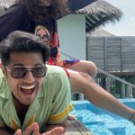 Aishwarya Sharma Bhatt Instagram - Happy birthday my Crazy Half 💃🏻🥳 love you so much my Lion 🦁 my 🌙 and my ⭐️ enjoy your day that too with me 🤭 because I am always there with you 🤪 Love you bubu 😘😍 @bhatt_neil #birthdayboy #neilbhatt #aishwaryasharma #neilkiaish #happybirthday