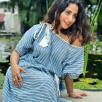 Aishwarya Sharma Bhatt Instagram - Smiling because I am true to my self ❤️ Styled by : @purvabansal5 Outfit by : @riminayakindia PR : @poppublishmedia #aishwaryasharma #traveldiaries #ootd